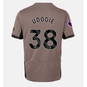 Tottenham Hotspur Destiny Udogie #38 Tredje trøje 2023-24 Kort ærmer